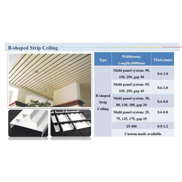 Curling J Shaped Plug-in Floating Linear Ceiling Tiles Custom Aluminum Suspended Metal Strip Ceiling