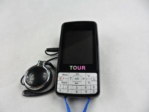 007B Automatic Tour Guide System With LCD Screen , Black Digital Audio Guide