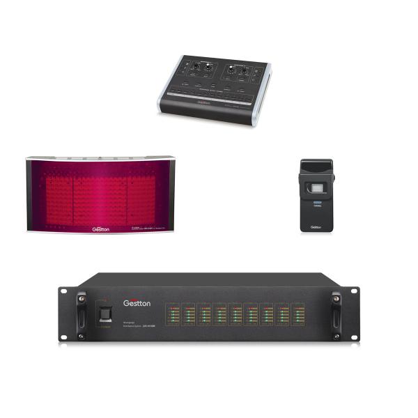 Quality GESTTON Wireless Interpretation System 50mV-5V 24 Working Hours for sale
