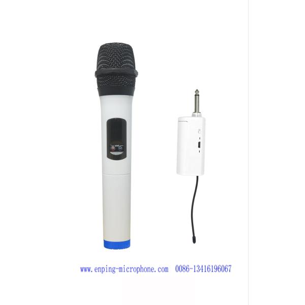 C5/rechargeable &portable universal mini 16 channels UHF wireless microphone with 6.35mm plug