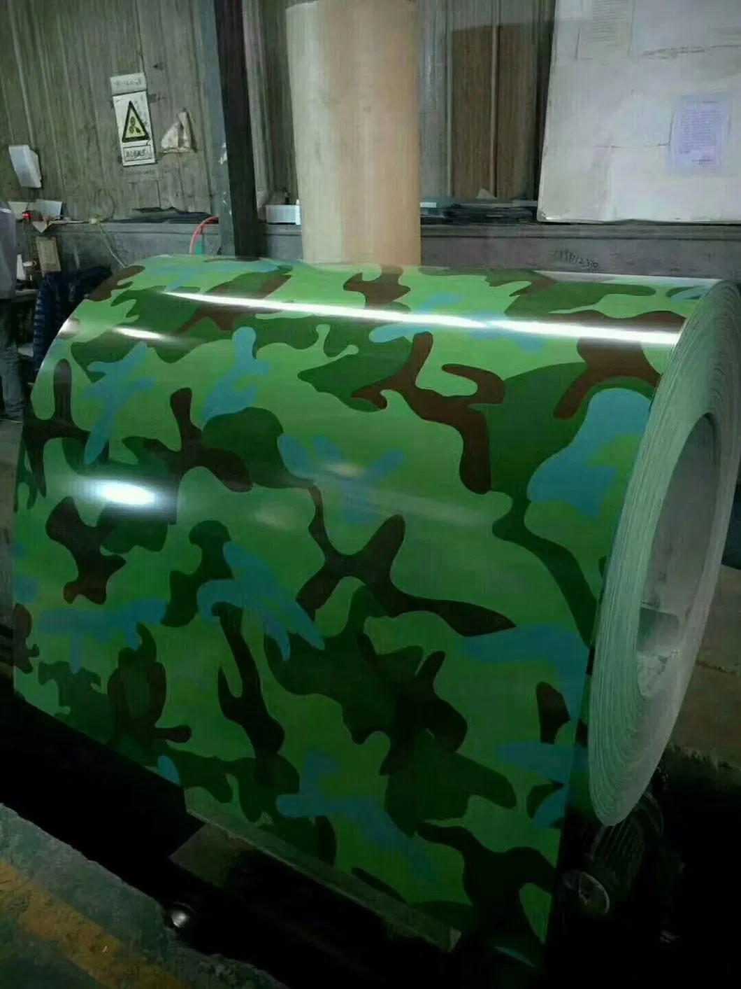 Printed Wood Grain PPGI Steel Coil With Floral Patterns