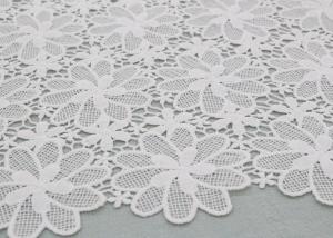 China Floral Poly Dying Lace Fabric Guipure French Venice Lace African Lace Dress Fabric wholesale