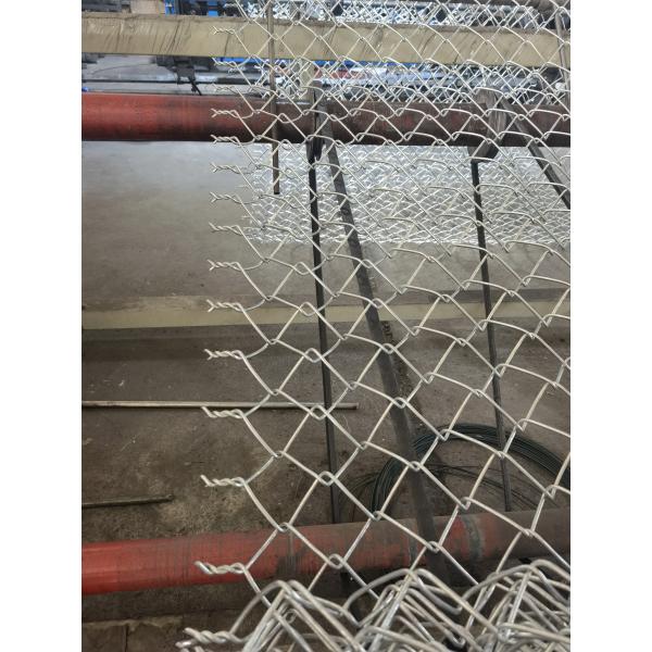 Residential Knuckle Twist Chain Link Fence 11.5 Gauge 6ft Chain Link Fence Fabric