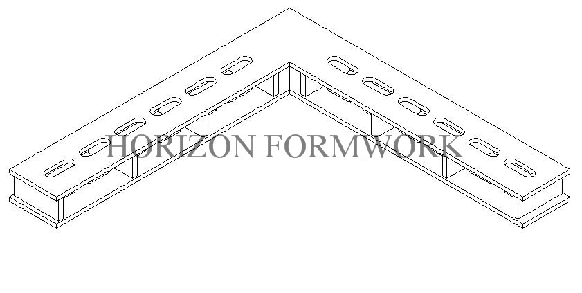 Adjustable Wall Formwork Systems , H20 Beam Metal Formwork For Concrete Columns