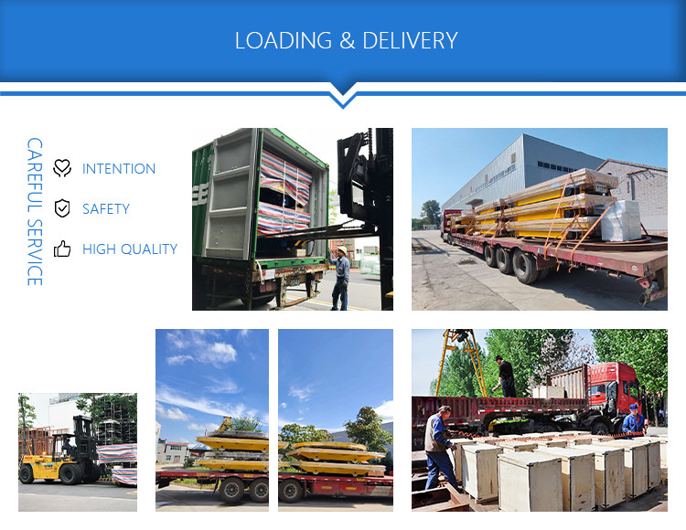 Factory V-Deck Frame Electric Coil Moving Trolley