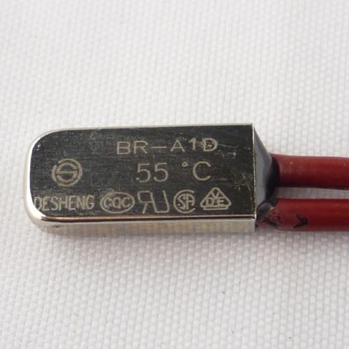 Quality 55℃ 250V 5A Thermal Protector with Epoxy resin Seal 6,000 cycles life for sale