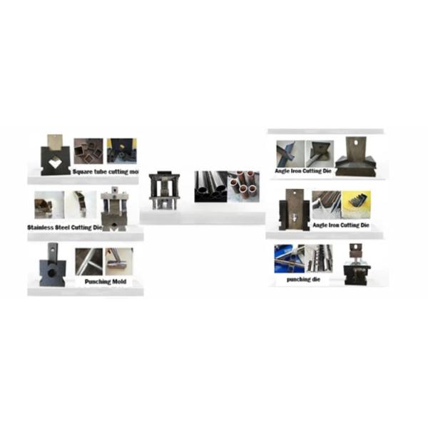Hydraulic Hole Punching Machine for Customizable Molds and Stainless Steel Metal Tubes