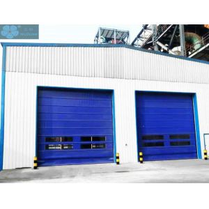 China 1mm Curtain 95mm Bottom Bar Roller Shutter Doors For Warehouse wholesale