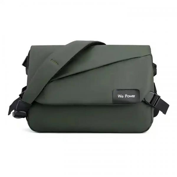 Quality Mens Black Laptop Shoulder Messenger Bag Large Washable Sling Cross Shoulder Side Bag for sale