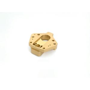 China Customization Mechanical Brass CNC Parts Surface Chamfering wholesale