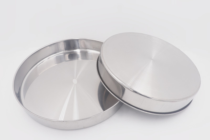 Quality Cookware Set 28cm Cake Baking Tray Round Steel Pizza Plate for sale