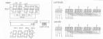 4 Digit LED Segment Display 1.2 Inch 200mcd Seven Segment LED Display