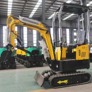 China OEM ODM Service 1 Ton Mini Excavator Crawler Low Fuel Consumption on sale