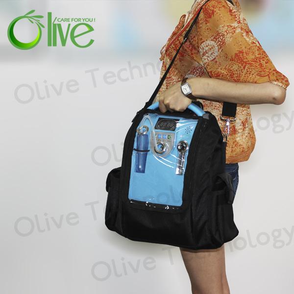 Quality Mini portable with battery and bag oxygen concentrator for sale
