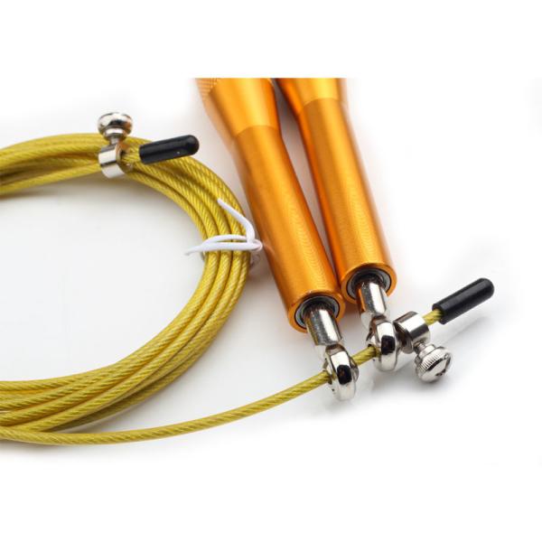 Heavy Steel Wire Speed Jump Rope , Gym Skipping Rope For Boxing MMA Training Equipment