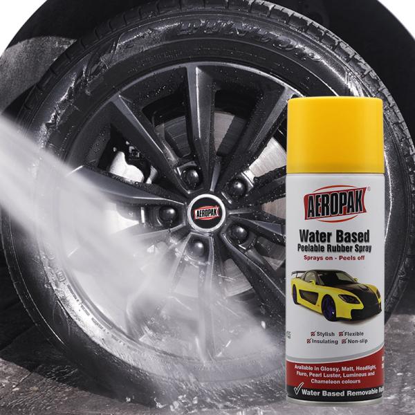 Quality Low VOC Matte Peelable Rubber Spray Paint Water Based For Car for sale