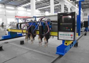 China Automatic Gantry Type CNC Plasma Cutting Machine with Multi Flame Cutting Torches wholesale