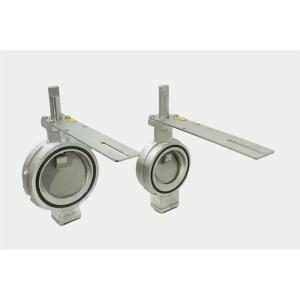 China Protection Class IP67 Refrigeration Butterfly Valve for CFC HCFC HFC DN40～DN300 Size wholesale