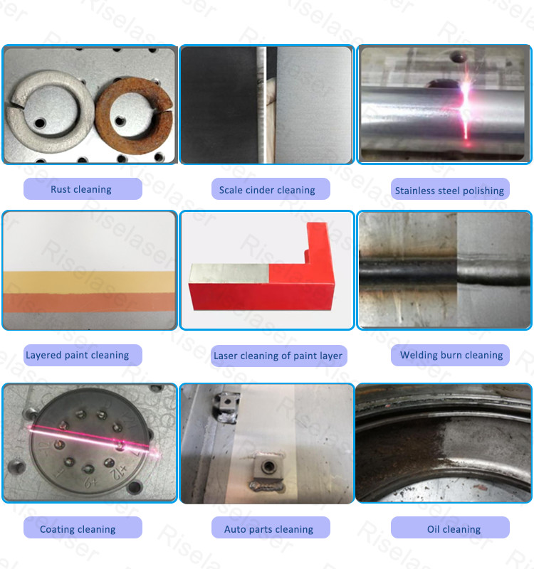 1500w Rust Remover Laser Cleaning Machine Remove Rust From Iron