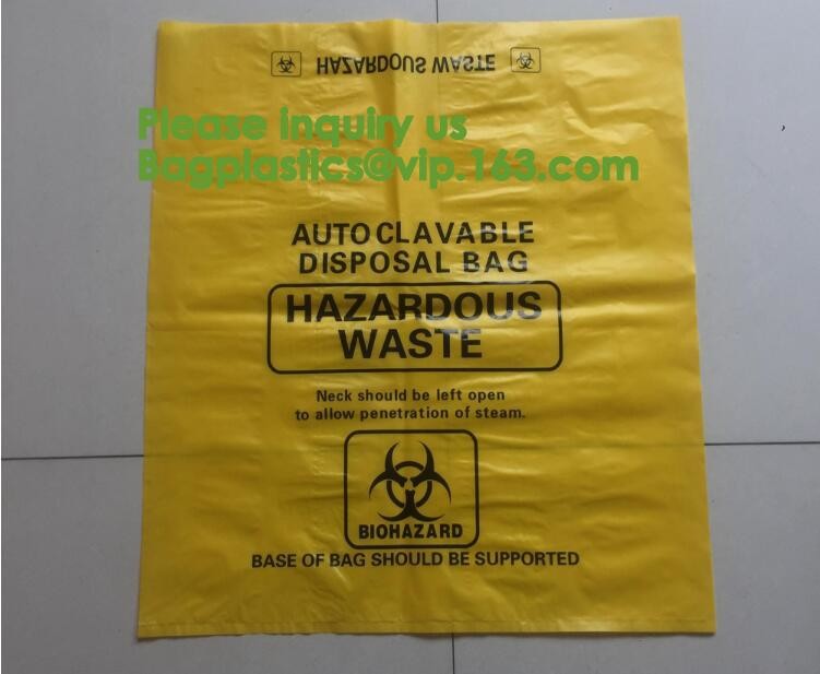 Biological Waste Disposal | Environmental Health & Safety,Aerohazard Biological Hazard Bag 240x160mm bagease bagplastics