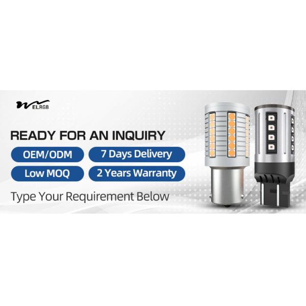 High Brightness Bulb Led Canbus P21w Ba15s 1156 1157 7440 7443 T15 W5W T10 T20 Car Turn Signals Lights