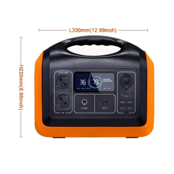 OEM ODM LiFePO4 lithium battery Portable Solar Power Station USB Type C DC AC OUTPUT lithium battery packs