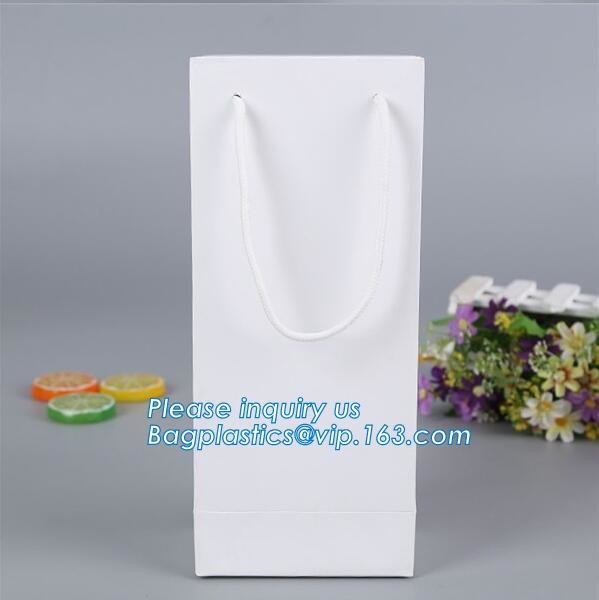 Fashion Custom Printing Luxury Gift Shopping Carrier Paper Bag With Your Own Logo Print,strong twisted handle black leat