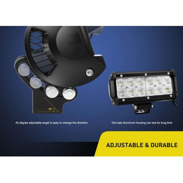 Motor Bicycle Off Road Led Pod Lights 7 Inch 36 Watt ISO CE Certification