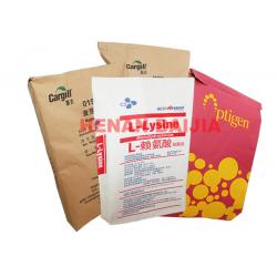China High Speed Filling Heavy Duty Kraft Paper Bags Durable 3 Layers With PE Bag Inside for sale
