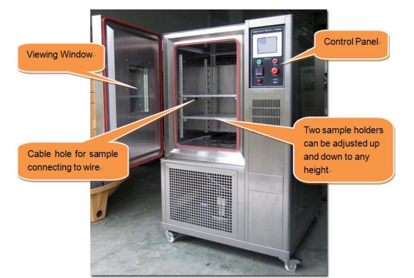 Programmable Climatic High Temperature Humidity Testing Chamber 20 - 98%RH