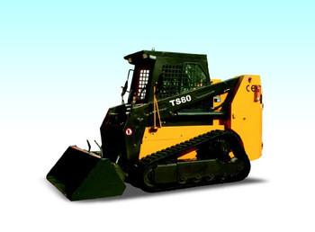 Quality Hydraulic Pump Skid Steer Loader / Mini Skid Steer 80Hp Power ISO Certification for sale