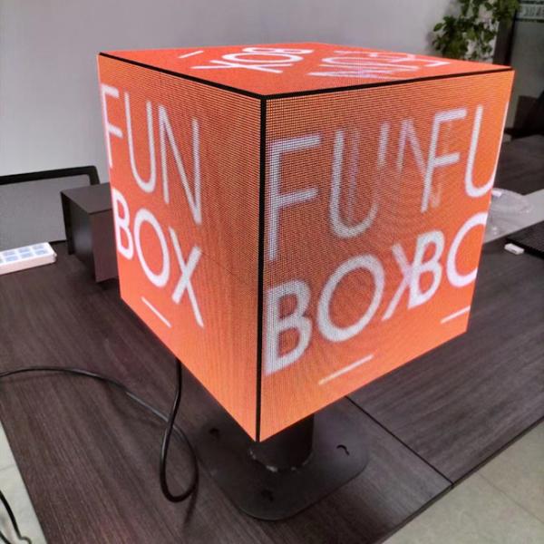 Quality High Resolution Cube Creative LED Video Wall P2.5mm for sale