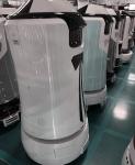 Hotel Mobile Service Robot 65dB Smart Delivery Robot 10.5 Inch Screen