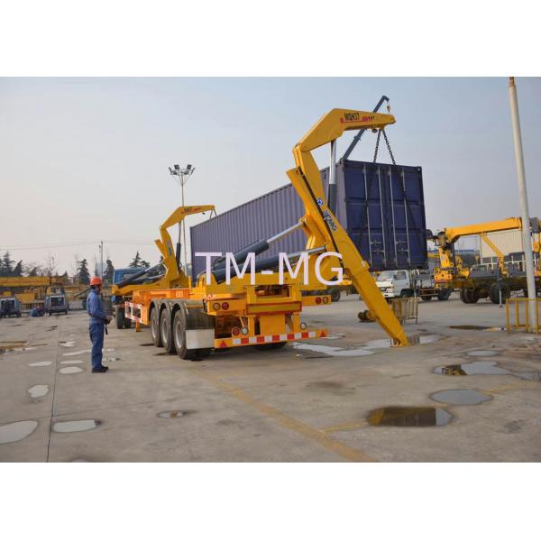 Xcmg 20ft Truck Mounted Crane Container Side Lifter With Max 37 Tons Load Capacity