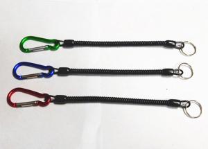 China Black 2.5MM Prevent Accidental Loss of Plier Tools Quality Fishing Carabiner Lanyards wholesale