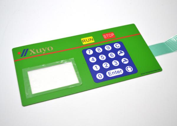 Quality PET Material Embossed Membrane Keypad Electrical Switch For Running Machine for sale