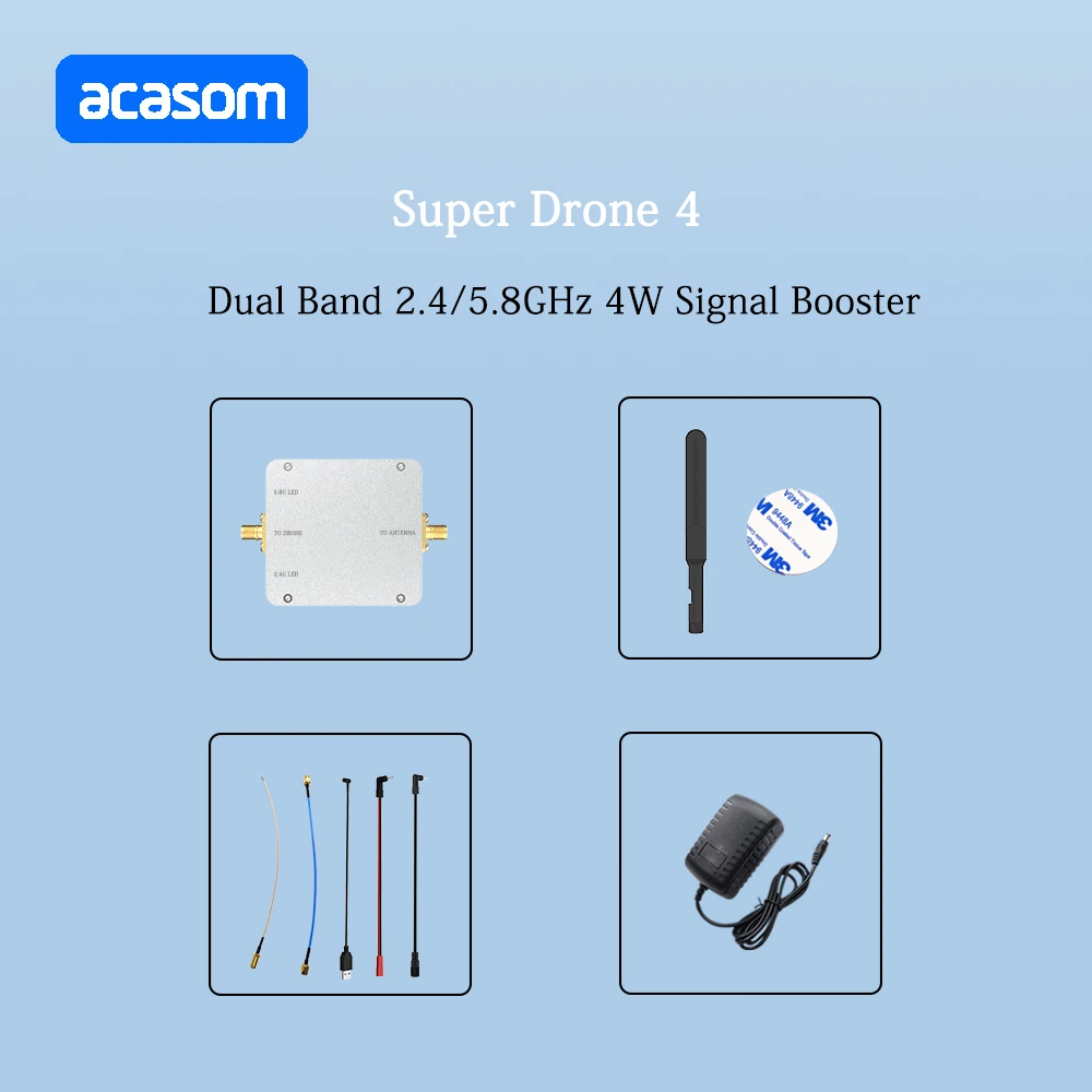 36dBm Bidirectional Drone Signal Booster Amplifier For And Engineering Customers