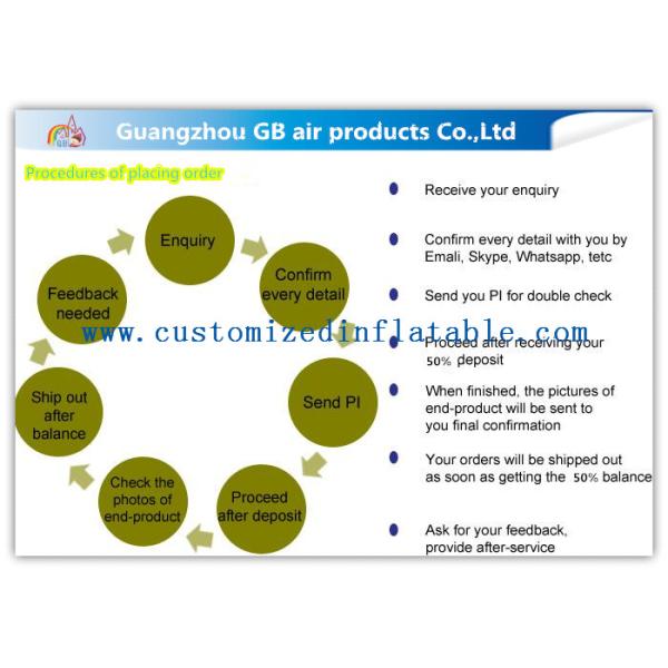 Trade Show Custom Inflatable Arch With High Temperature Heatseal 14m Span