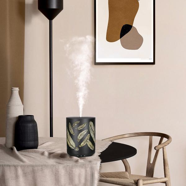 12w 260ml Ultrasonic Metal Aroma Diffuser Mini Essential Oil Diffuser
