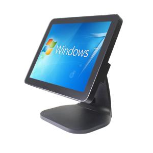 High Brightness Pos Computer System CJ - A5 With Black Aluminium Alloy Vase