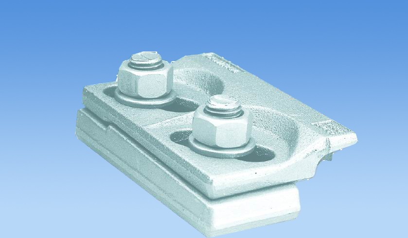 9220 Clip, Steel Plate Weldable Upper Clip With Rubber Nose and Base Clip for Crane Rail A100 from Suyu