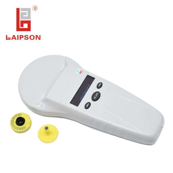 Quality Laipson 134.2Khz Handheld Rfid Tag Reader For FDX HDX Ear Tags for sale