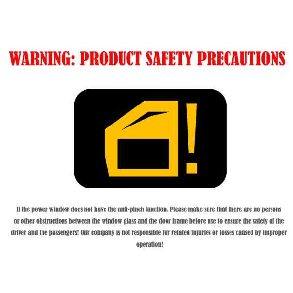 Plastic Automation Power Window Closer Black One Touch