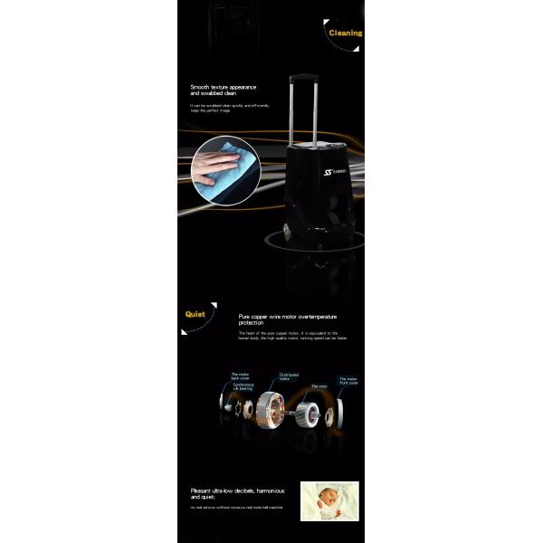 T336 20-140Km/H Squash Ball Throwing Machine With Lithium Battery