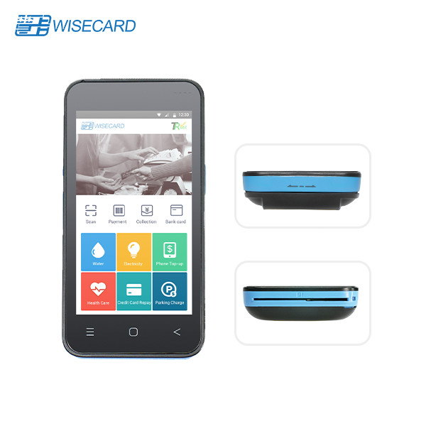 Touch Screen Portable Android POS Terminal With Printer