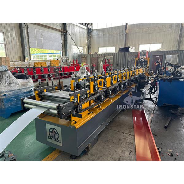 60-200mm automatic size changeable U purlin making machine for Kazakstan 80-300mm automatic size changeable U purlin