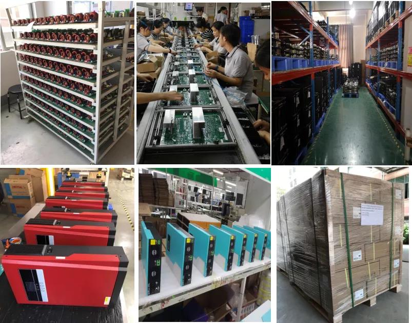 Solar Hybrid Inverter 48V Pure Sine Wave Solar Inverters With Mppt Solar Pure Sine Wave Inverter For Dc Power System