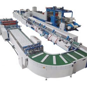 China LDGNB780 Automatic Glue Taped Notebook Making Machine for A4 A5 B4 B5 A3 and More Sizes wholesale