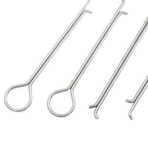 China Factory Customize Large Number Of stainless steel spring wire Hooks Circlip Shaped Springs wholesale