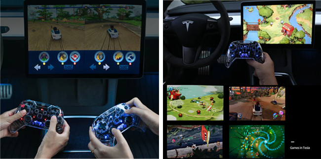 Gamepad Tesla Model Accessories Android Apple Tesla Game Controller Multi Color 600mA